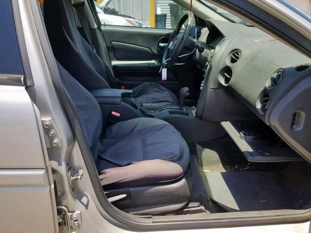 2G2WP552271135769 - 2007 PONTIAC GRAND PRIX SILVER photo 5