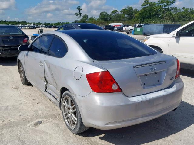 JTKDE177850020234 - 2005 TOYOTA SCION TC ვერცხლისფერი ფოტო 3
