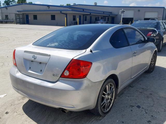 JTKDE177850020234 - 2005 TOYOTA SCION TC ვერცხლისფერი ფოტო 4