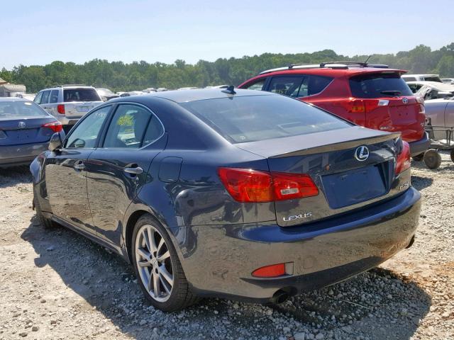 JTHBK262885064047 - 2008 LEXUS IS 250 GRAY photo 3