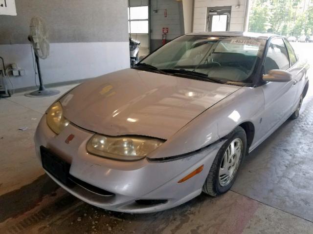 1G8ZY12791Z224858 - 2001 SATURN SC2 GOLD photo 2