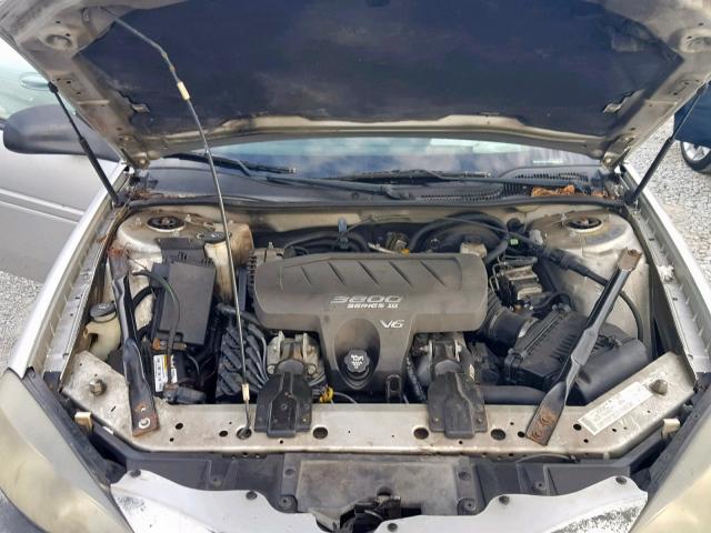 2G2WP522641140134 - 2004 PONTIAC GRAND PRIX SILVER photo 7