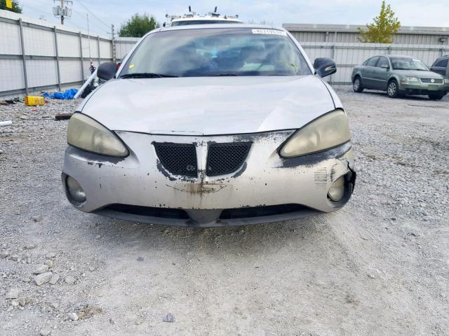2G2WP522641140134 - 2004 PONTIAC GRAND PRIX SILVER photo 9