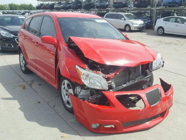 5Y2SM67866Z429420 - 2006 PONTIAC VIBE RED photo 1