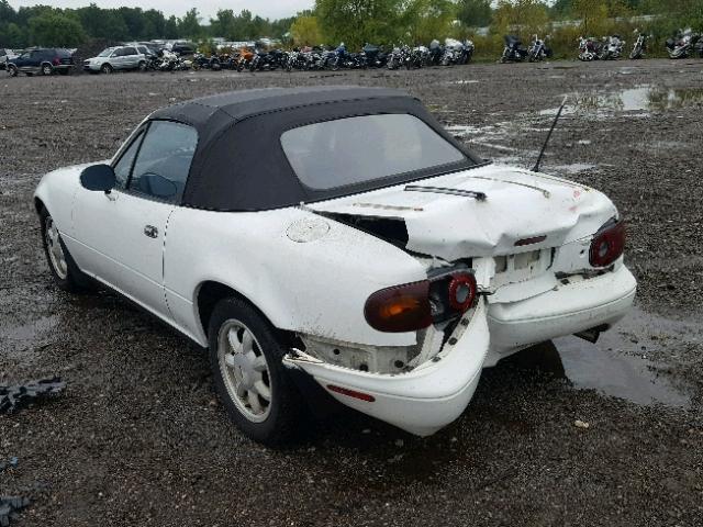 JM1NA3511N1324307 - 1992 MAZDA MX-5 MIATA WHITE photo 3