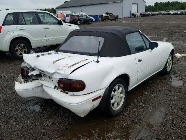 JM1NA3511N1324307 - 1992 MAZDA MX-5 MIATA WHITE photo 4