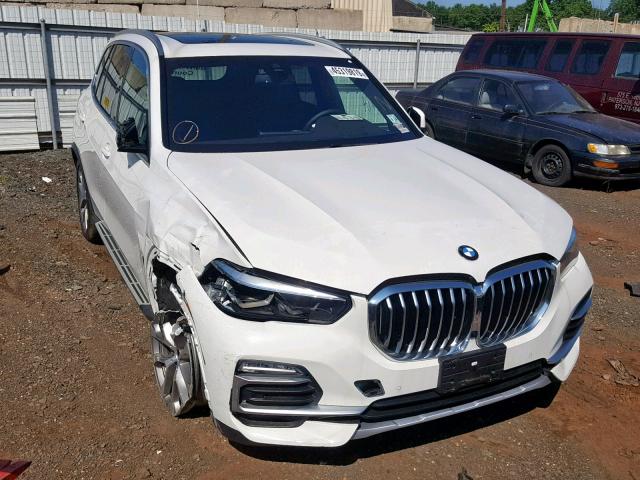 5UXCR6C50KLL13885 - 2019 BMW X5 XDRIVE4 WHITE photo 1