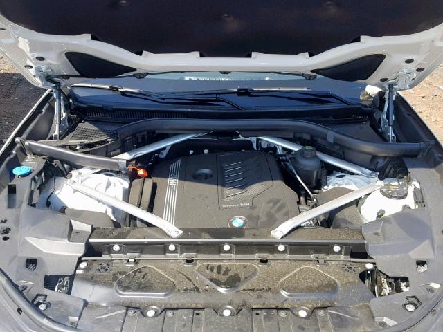 5UXCR6C50KLL13885 - 2019 BMW X5 XDRIVE4 أبيض صورة 7