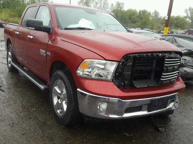 1C6RR7LT6ES151424 - 2014 DODGE RAM BURGUNDY photo 1