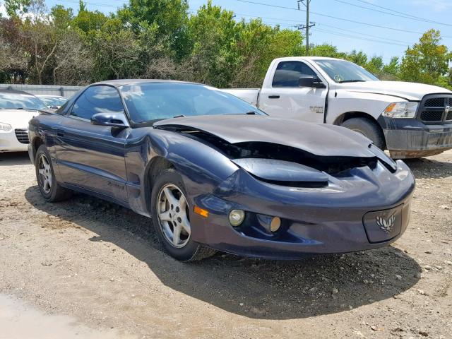 2G2FS22K1Y2129880 - 2000 PONTIAC FIREBIRD BLUE photo 1