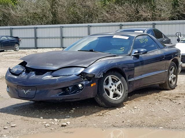 2G2FS22K1Y2129880 - 2000 PONTIAC FIREBIRD BLUE photo 2