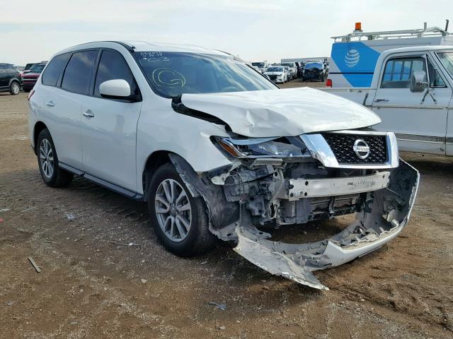 5N1AR2MN1DC618603 - 2013 NISSAN PATHFINDER WHITE photo 1