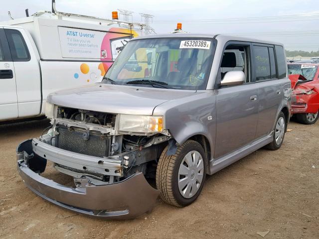 JTLKT324664070285 - 2006 TOYOTA SCION XB 灰色 照片 2
