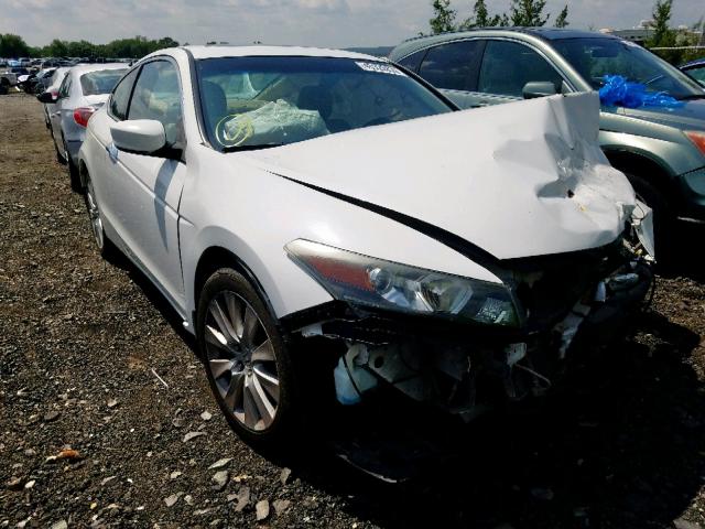 1HGCS22818A016950 - 2008 HONDA ACCORD EXL WHITE photo 1