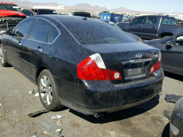 JNKBY01E16M200266 - 2006 INFINITI M45 BASE BLACK photo 3