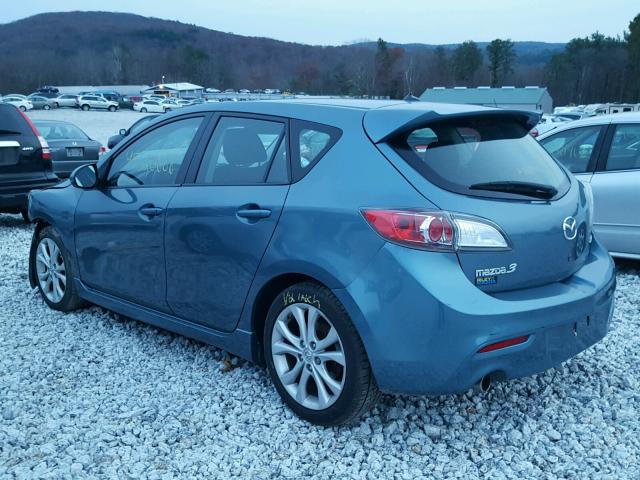 JM1BL1K68B1450872 - 2011 MAZDA 3 S BLUE photo 3