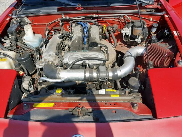 JM1NA3537V0732088 - 1997 MAZDA MX-5 MIATA RED photo 7