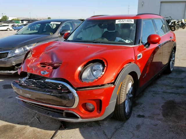 WMWLU5C54H2E82350 - 2017 MINI COOPER S C RED photo 2