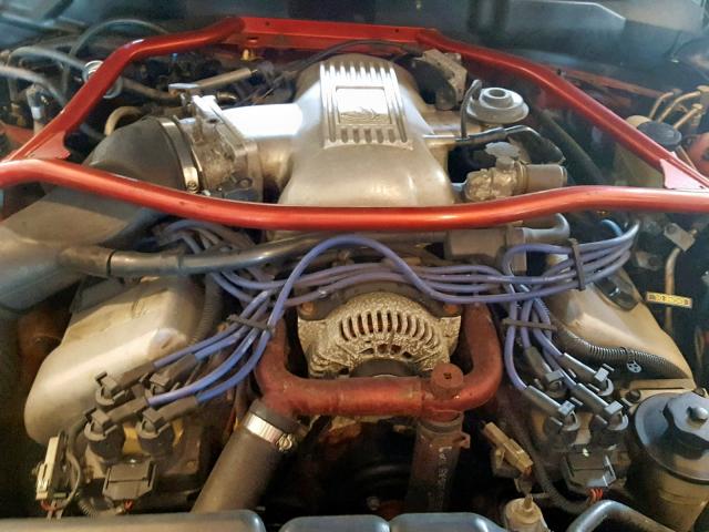 1FALP47V4TF111871 - 1996 FORD MUSTANG CO BURGUNDY photo 7