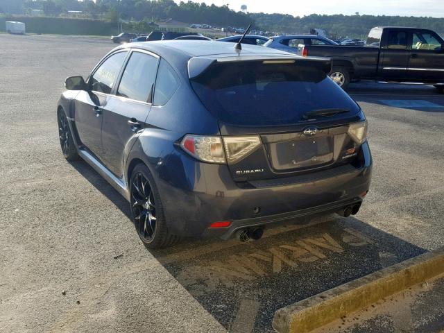 JF1GR89648L835206 - 2008 SUBARU IMPREZA WR GRAY photo 3