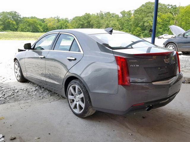 1G6AA5RA7G0105299 - 2016 CADILLAC ATS GRAY photo 3