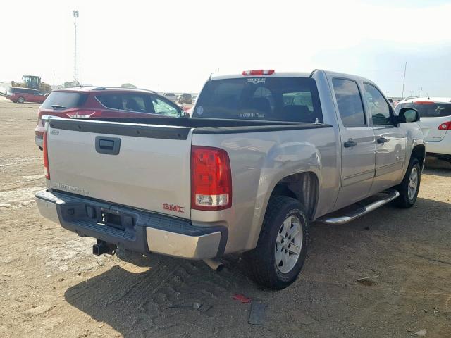 3GTEC23J69G125655 - 2009 GMC SIERRA C15 SILVER photo 4