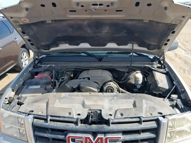 3GTEC23J69G125655 - 2009 GMC SIERRA C15 SILVER photo 7