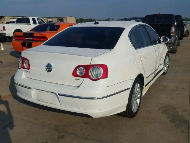 WVWJK9AN4AE162649 - 2010 VOLKSWAGEN PASSAT KOM WHITE photo 4