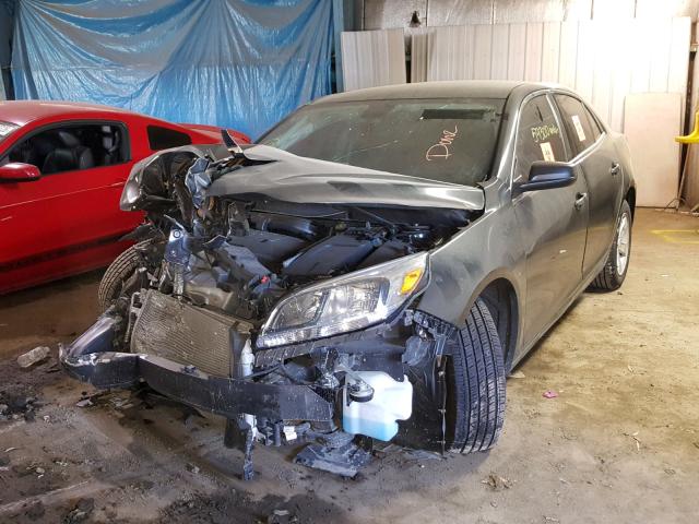 1G11B5SL9FF135012 - 2015 CHEVROLET MALIBU LS GRAY photo 2