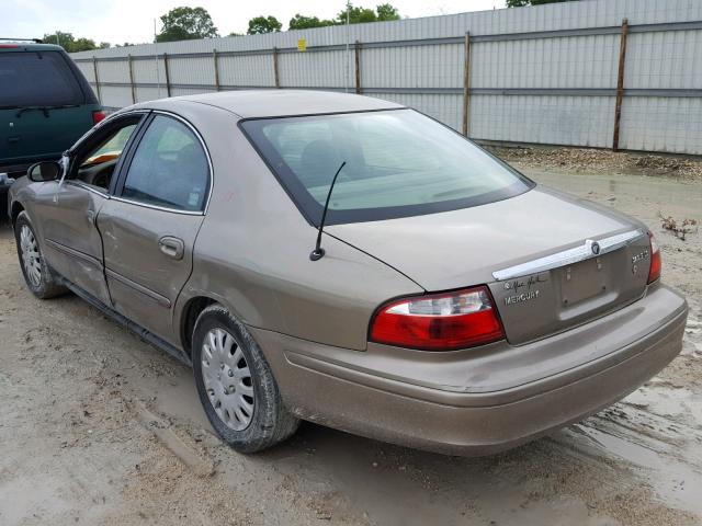 1MEFM50U65A631401 - 2005 MERCURY SABLE GS TAN photo 3