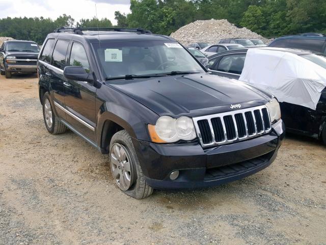 1J8HR58268C198016 - 2008 JEEP GRAND CHER BLACK photo 1