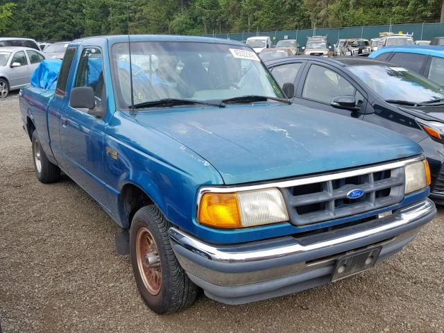 1FTCR14A6RPB69181 - 1994 FORD RANGER SUP TURQUOISE photo 1