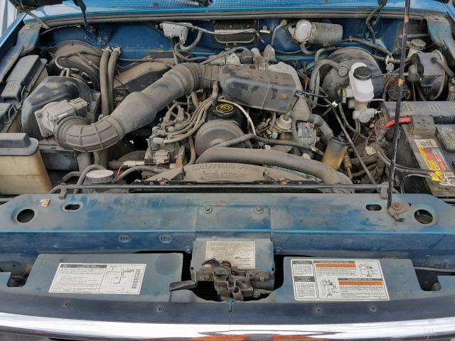 1FTCR14A6RPB69181 - 1994 FORD RANGER SUP TURQUOISE photo 7