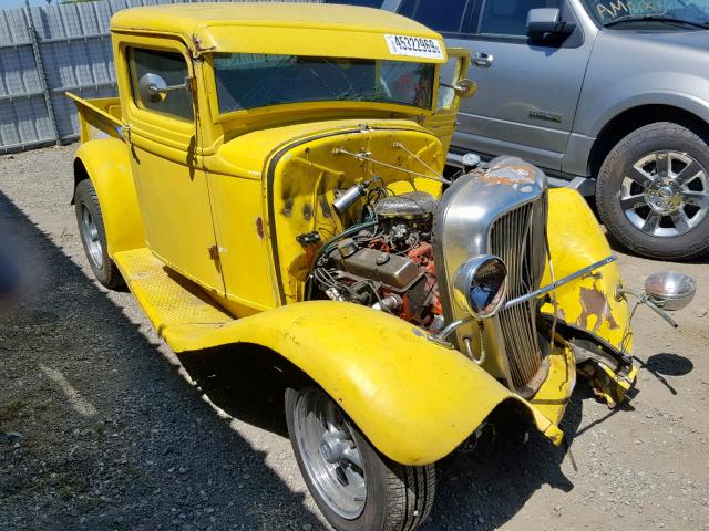 181215145 - 1933 FORD PICK UP YELLOW photo 1