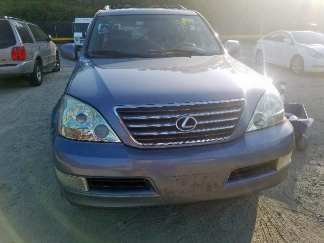 JTJBT20X770133144 - 2007 LEXUS GX 470 GRAY photo 9