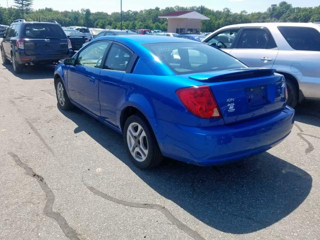 1G8AW12F64Z101064 - 2004 SATURN ION LEVEL BLUE photo 3