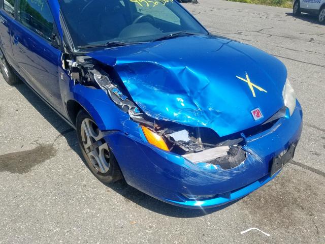 1G8AW12F64Z101064 - 2004 SATURN ION LEVEL BLUE photo 9