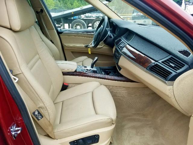 5UXFE83579L309640 - 2009 BMW X5 XDRIVE4 栗色 照片 5