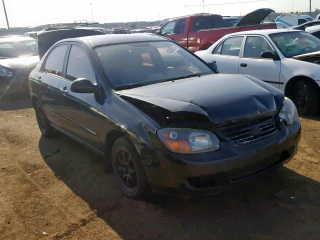 KNAFE221595647682 - 2009 KIA SPECTRA EX BLACK photo 1