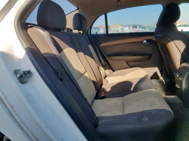 1G1ZC5E03CF135200 - 2012 CHEVROLET MALIBU 1LT 白色 照片 6