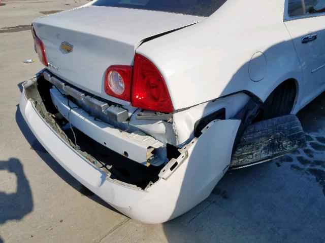 1G1ZC5E03CF135200 - 2012 CHEVROLET MALIBU 1LT 白色 照片 9