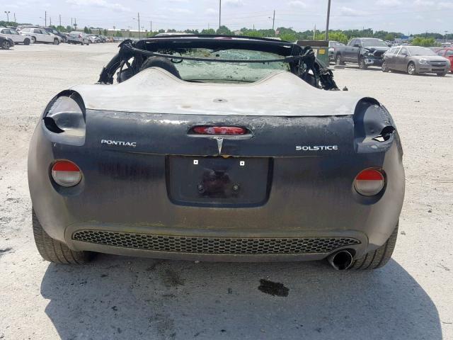 1G2MB35B07Y112871 - 2007 PONTIAC SOLSTICE BLACK photo 6