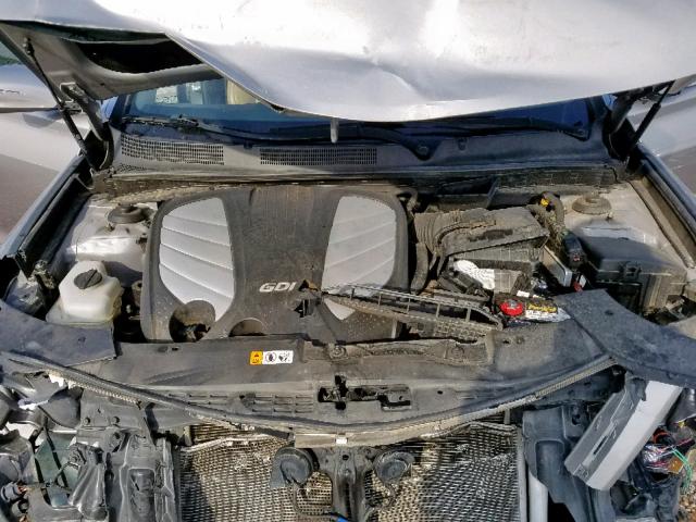 KMHFG4JG6DA246619 - 2013 HYUNDAI AZERA SILVER photo 7