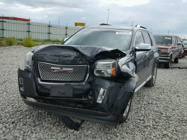 2GKALYEK6D6383819 - 2013 GMC TERRAIN DE BLACK photo 2