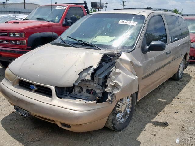 2FMDA5149WBA52159 - 1998 FORD WINDSTAR W BROWN photo 2