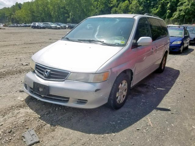 5FNRL18804B116188 - 2004 HONDA ODYSSEY EX SILVER photo 2