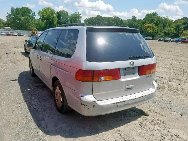 5FNRL18804B116188 - 2004 HONDA ODYSSEY EX SILVER photo 3