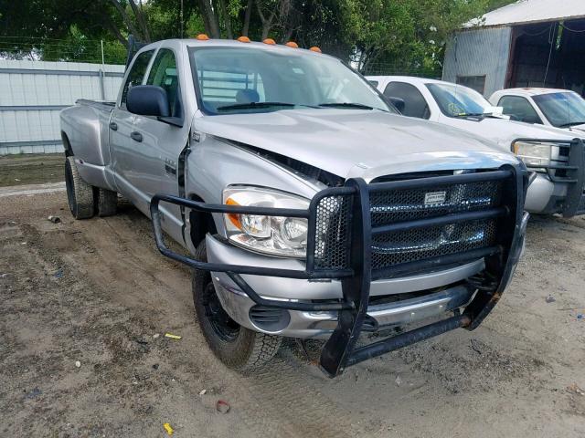 3D7MX48A87G793044 - 2007 DODGE RAM 3500 S SILVER photo 1