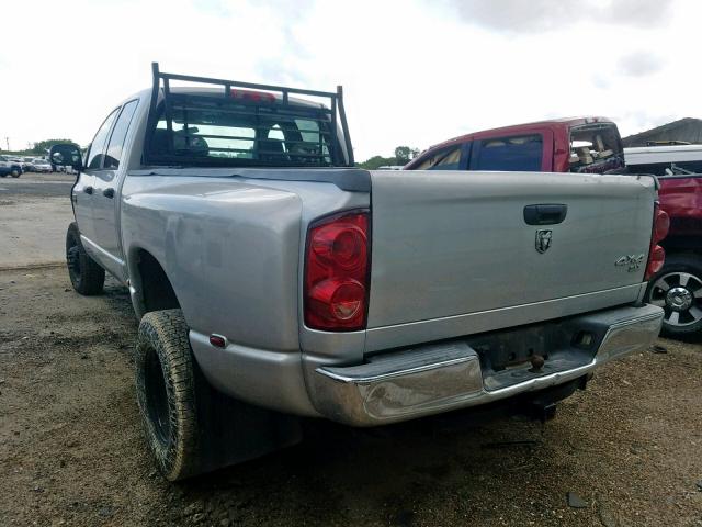 3D7MX48A87G793044 - 2007 DODGE RAM 3500 S SILVER photo 3