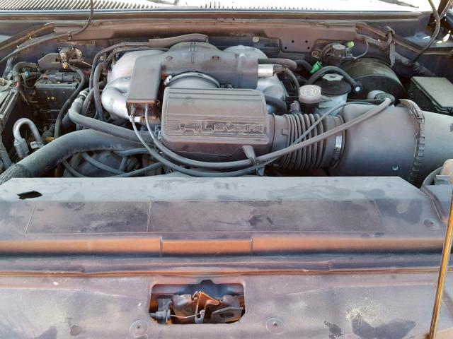 5LMFU28R71LJ08654 - 2001 LINCOLN NAVIGATOR BLUE photo 7